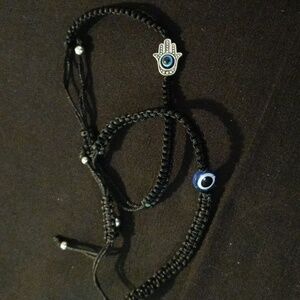 Evil Eye/Hamsa Hand string bracelets